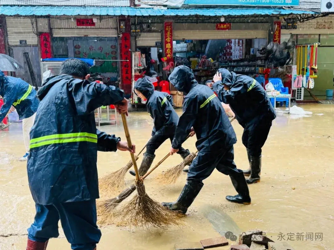 下洋：洪水退去 清淤工作有序开展-图1